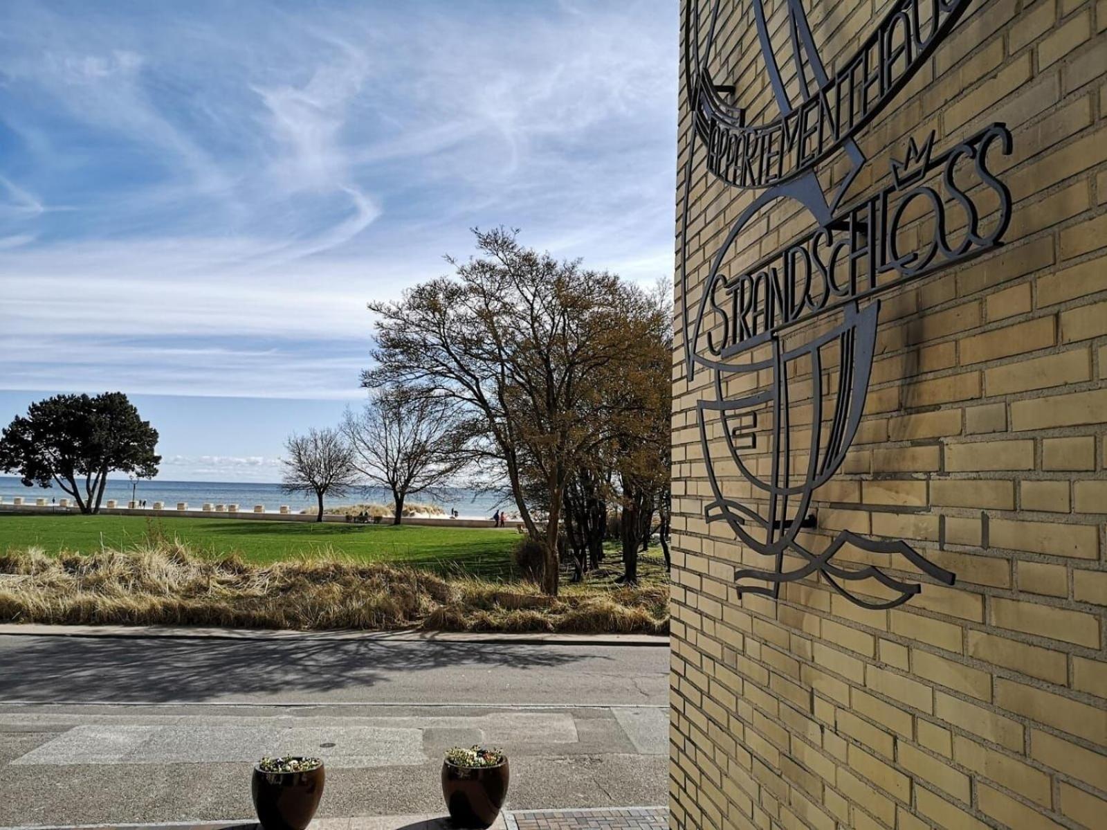 Strandschloss Strandkoje-Ostseeblick Grömitz Dış mekan fotoğraf